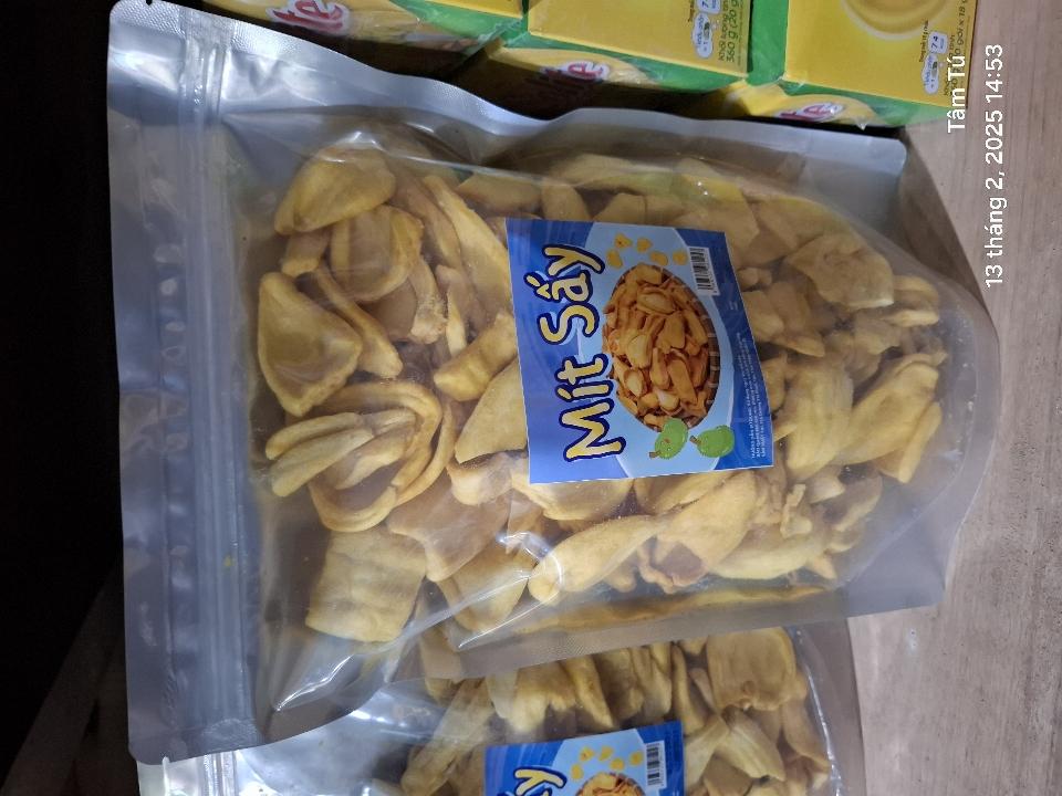 Mít sấy giòn bao 500g  ຫມາກເຜັດແຫ້ງ ຫນຶ້ງ-duoc-ban-tai-CĂN TIN SEKONG