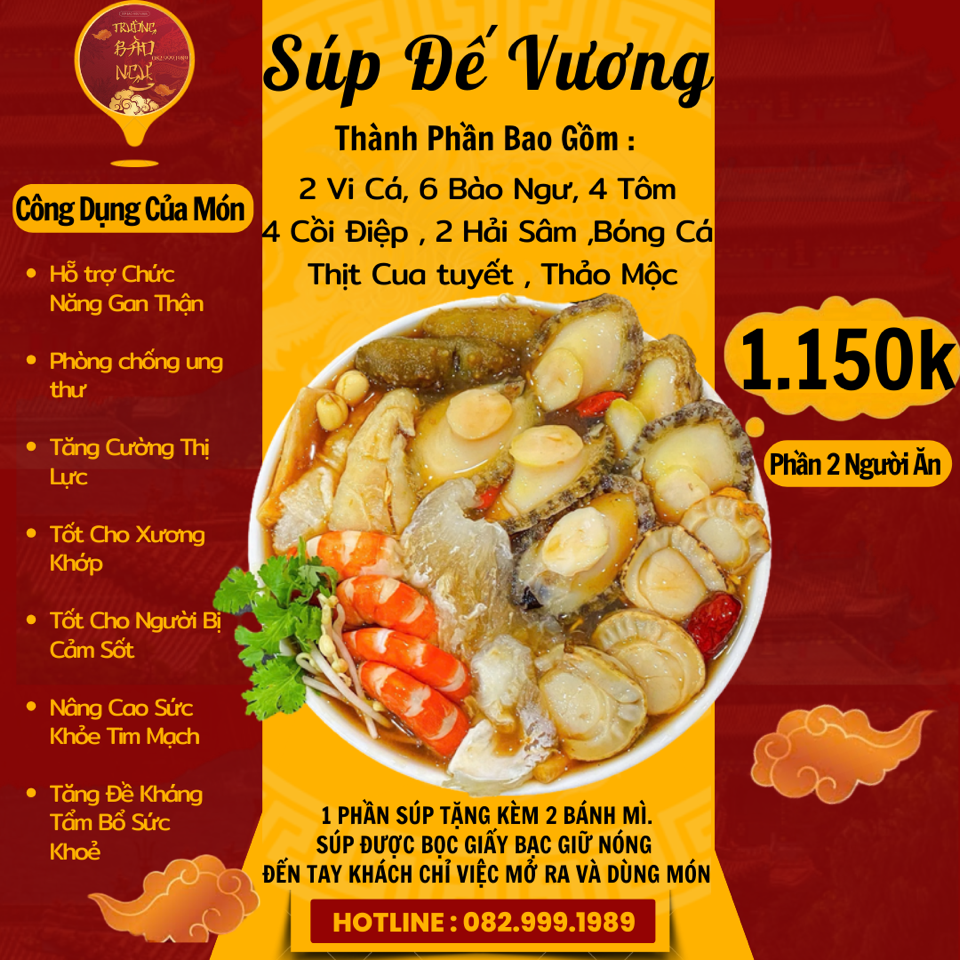 Đế Vương Súp Bào Ngư Vi Cá 2 Người Ăn-duoc-ban-tai-SÚP BÀO NGƯ VI CÁ