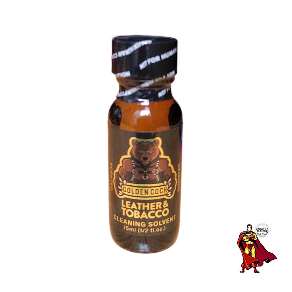 Poppers GOLDEN COCK LEATHER & TOBACCO 15ML-duoc-ban-tai-CHAI-PWD™ VIỆT NAM ONLINE SHOP