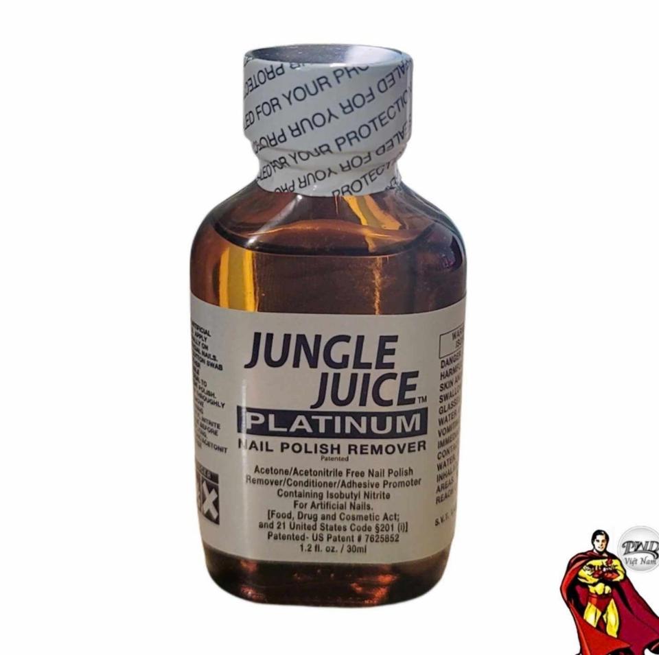 Nail Polish Remover Jungle Juice Platinum 30ml-duoc-ban-tai-chai-pwd™ việt nam online poppers shop - Poppers Mỹ PWD ® - #1 Popper Chính Hãng USA