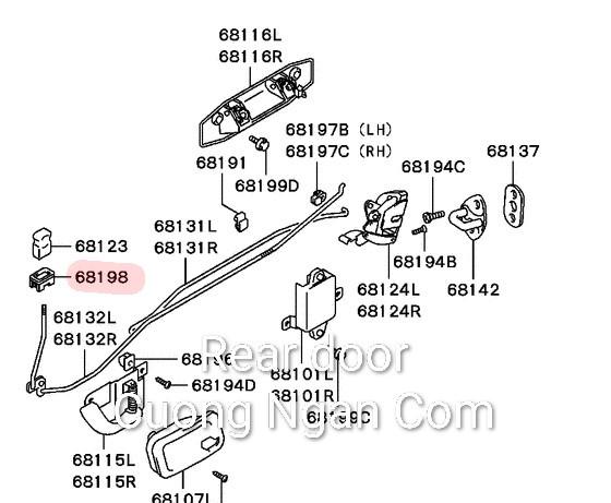 Vành chốt cửa (Bushing door locking) Pajero V45 V46
MR748662-duoc-ban-tai-Công ty CP Cường Ngân Com