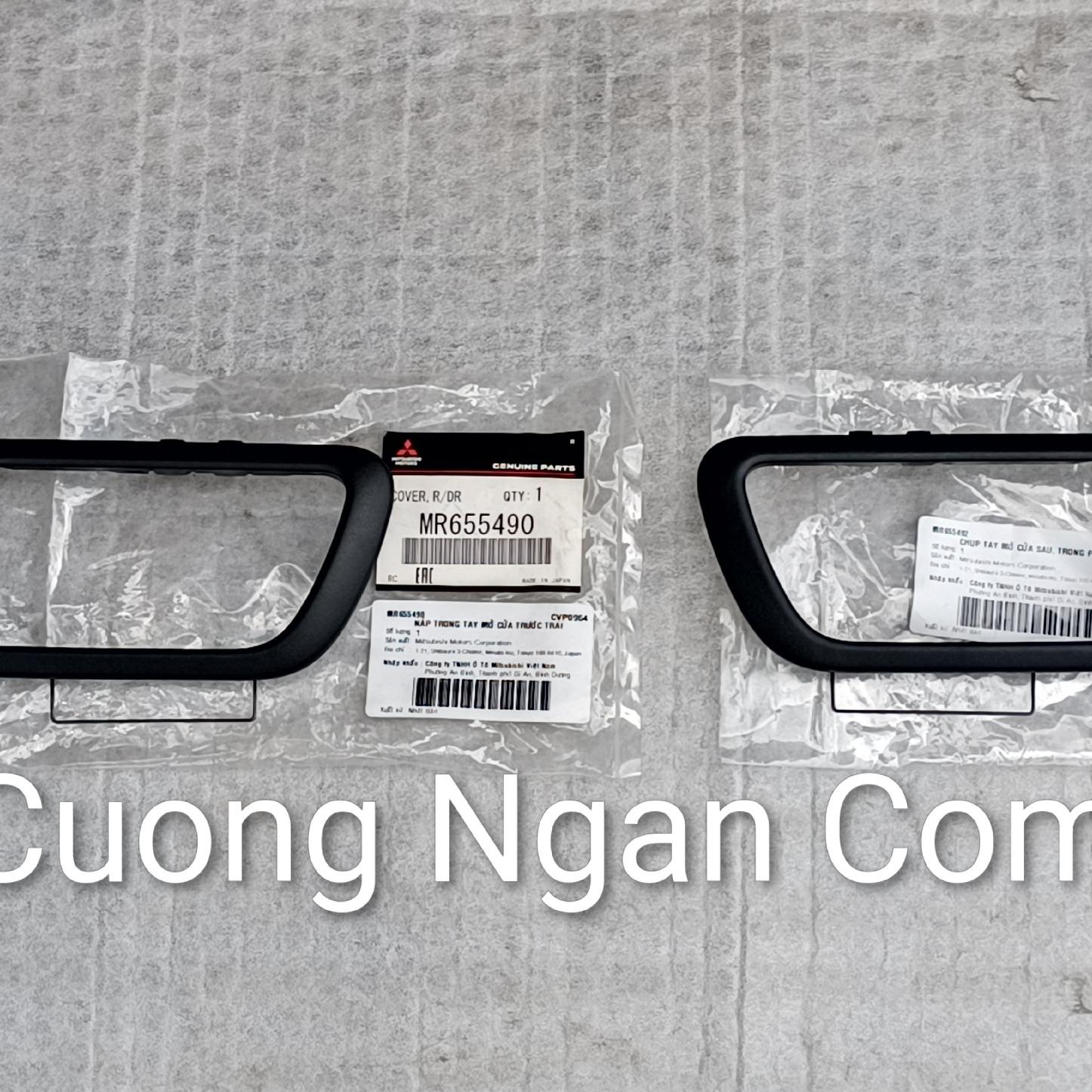 Nắp đậy tay mở cửa trong xe (Cover door inside handle) Pajero V73 V93 MR604133 / MR655490 MR604134 / MB655492-duoc-ban-tai-Công ty CP Cường Ngân Com