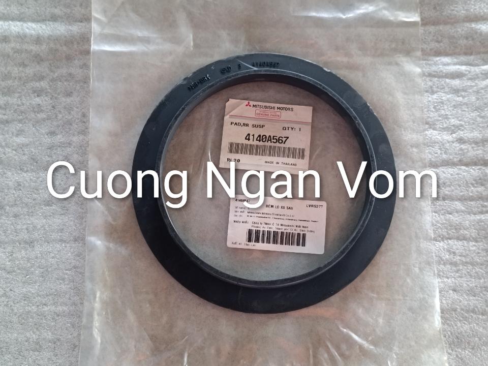 Đệm lò xo sau (Pad rear susp spring upper) 

Pajero V43 V44 V45 V46,

Pajero Sport KR1W, KR5W,

Outlander GF2W GF3W MB844241 / MR491949 / 4140A567-duoc-ban-tai-Công ty CP Cường Ngân Com