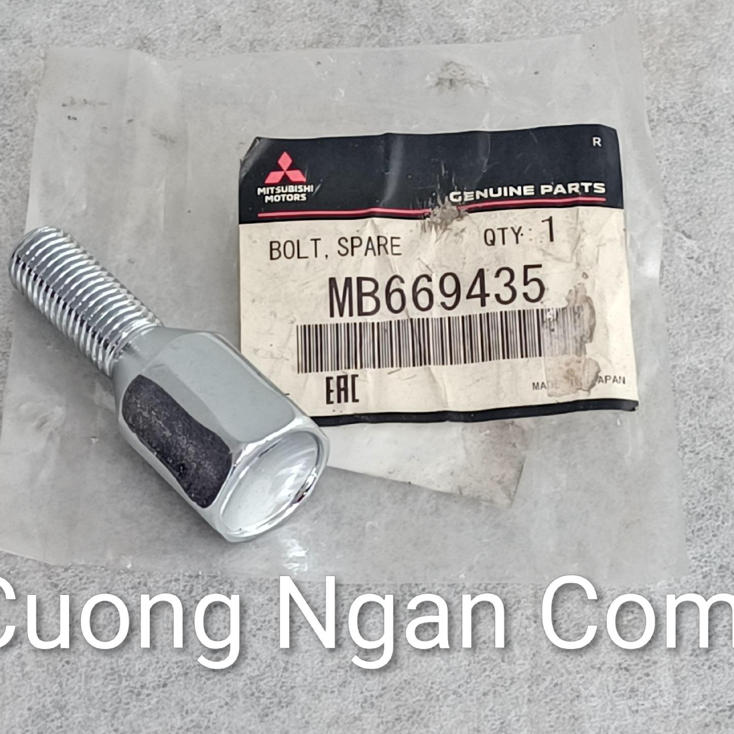 Bù lon bánh treo dự phòng (Bolt spare tire carrier) Pajero L047 V31 V32 V33 V73MB669435-duoc-ban-tai-Công ty CP Cường Ngân Com