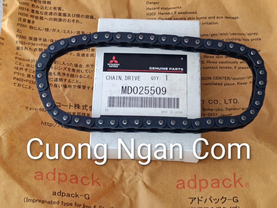 Xích bơm nhớt  (chain engine oil pump drive) Pajero L047 V32 4G54
MD025509-duoc-ban-tai-Công ty CP Cường Ngân Com