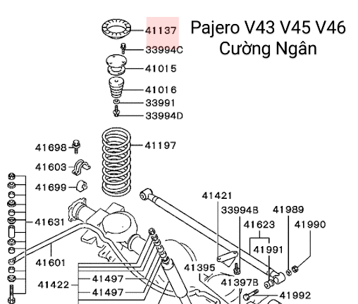 Đệm lò xo sau (Pad rear susp spring upper) 

Pajero V43 V44 V45 V46,

Pajero Sport KR1W, KR5W,

Outlander GF2W GF3W MB844241 / MR491949 / 4140A567-duoc-ban-tai-Công ty CP Cường Ngân Com