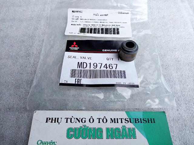 Phớt xúc páp - phớt git (Seal valve stem) Pajero V33 V43 MD197467-duoc-ban-tai-Công ty CP Cường Ngân Com