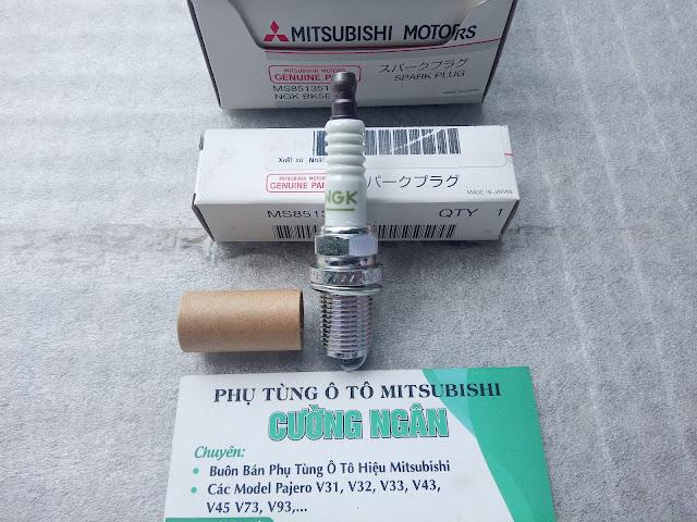 Bugi (Spark plug) Pajero V31, Jolie EFI VB2W
 MS851351-duoc-ban-tai-Công ty CP Cường Ngân Com