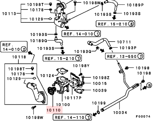 Van hằng nhiệt (Thermostat kit) Pajero V73 V93
MD174233 / 1305A191 (82)-duoc-ban-tai-Công ty CP Cường Ngân Com