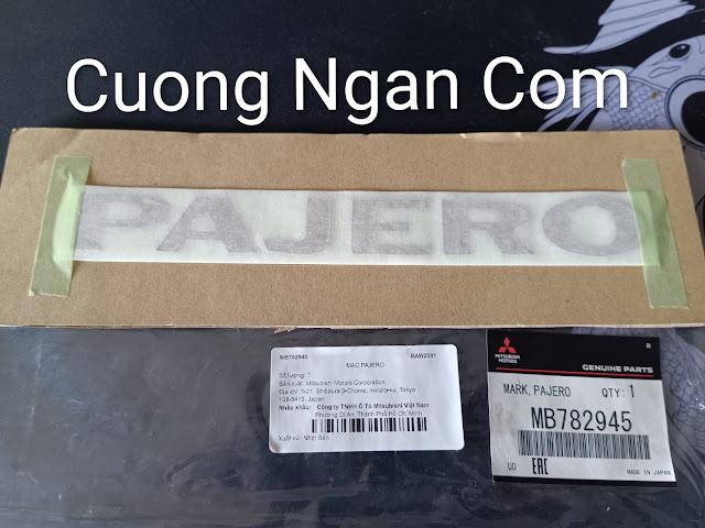 Mạc chữ (Mark Pajero) Pajero V31 V32 V33 V43 V45 V46 V73 V93 MB782945-duoc-ban-tai-Công ty CP Cường Ngân Com