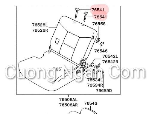 Ống dẫn hướng tựa đầu ghế (Guide rear seat head res) Pajero V31 V32 V33 V43
MB789848-duoc-ban-tai-Công ty CP Cường Ngân Com