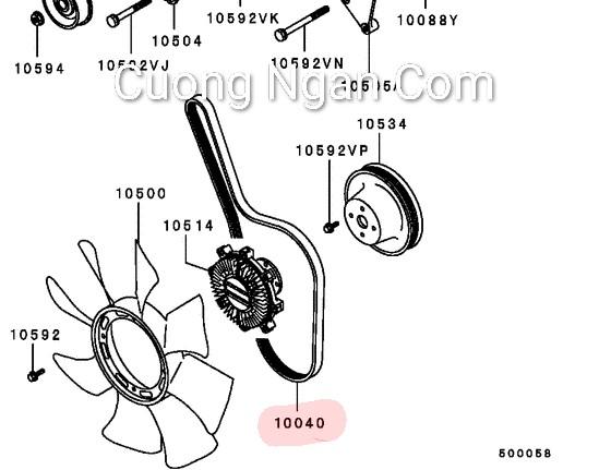 Cua ro máy phát (Belt Alternator) Pajero V33 V43 6G72
MZ690252-duoc-ban-tai-Công ty CP Cường Ngân Com