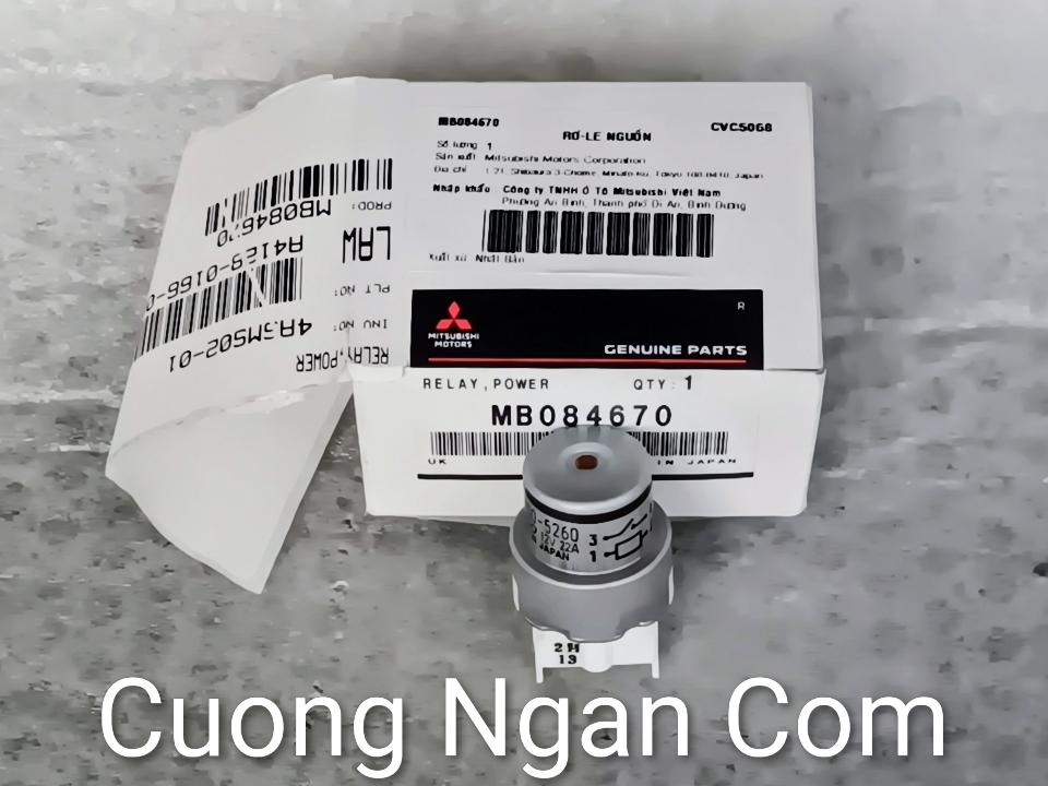 Rờ le ( relay engine control equip) Pajero V31 V32 V33 V43 V45 V46,... MB084670 ( 056700-5260 )-duoc-ban-tai-Công ty CP Cường Ngân Com