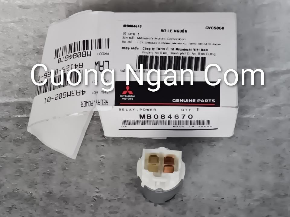 Rờ le ( relay engine control equip) Pajero V31 V32 V33 V43 V45 V46,... MB084670 ( 056700-5260 )-duoc-ban-tai-Công ty CP Cường Ngân Com