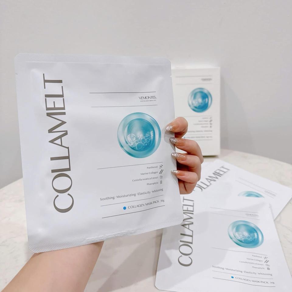 Mặt nạ dưỡng ẩm Collamelt Mask Pack VEMONTES-duoc-ban-tai-Gom Order Authentic - Trang Nguyễn