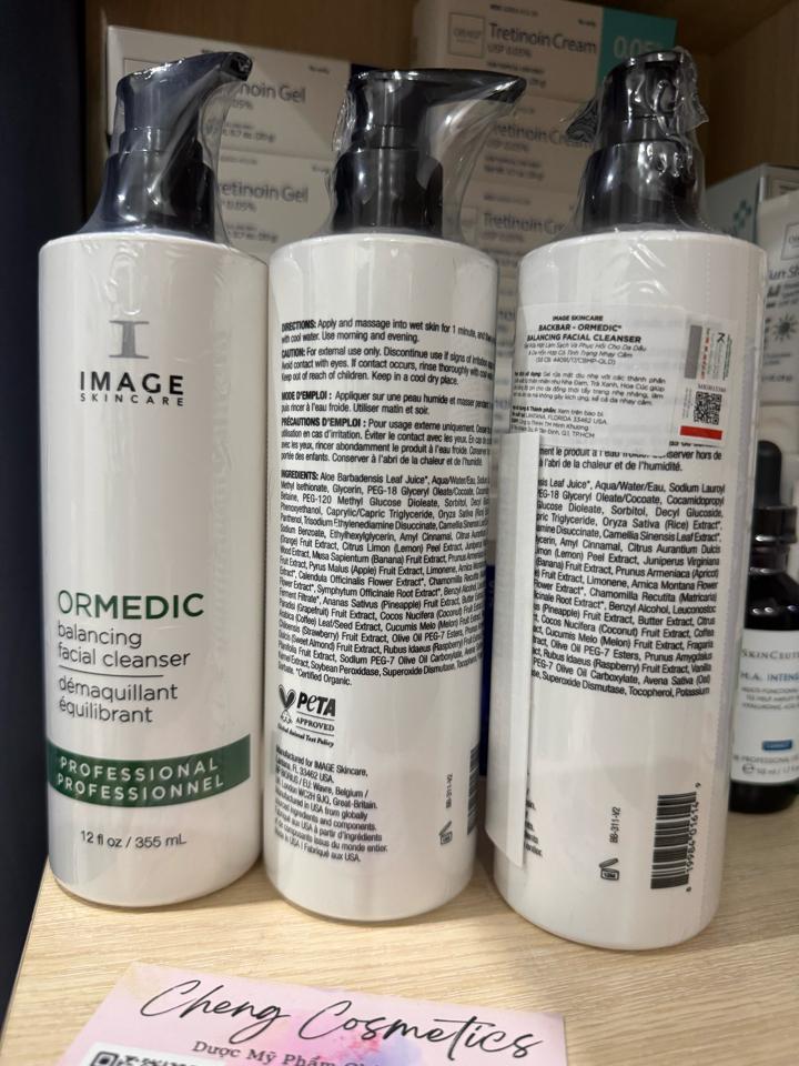 Sữa rửa mặt dạng gel cân bằng độ pH cho da Image ORMEDIC Balancing Facial Cleanser 355ml-duoc-ban-tai-Gom Order Authentic - Trang Nguyễn
