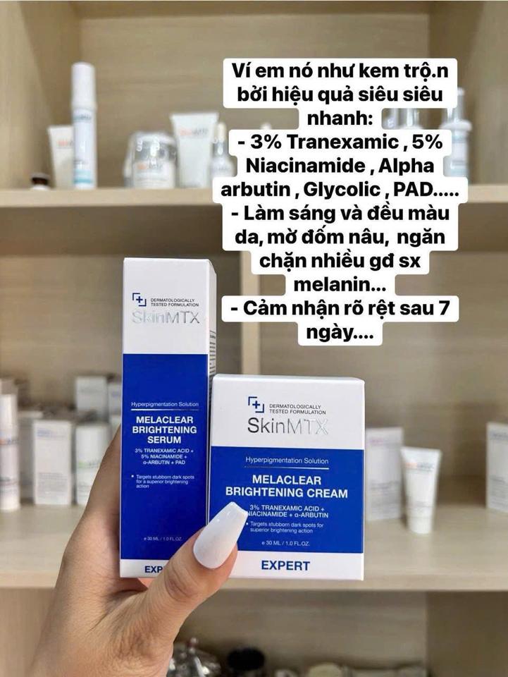 Kem dưỡng SkinMTX Melaclear Brightening Cream 30ml-duoc-ban-tai-Gom Order Authentic - Trang Nguyễn