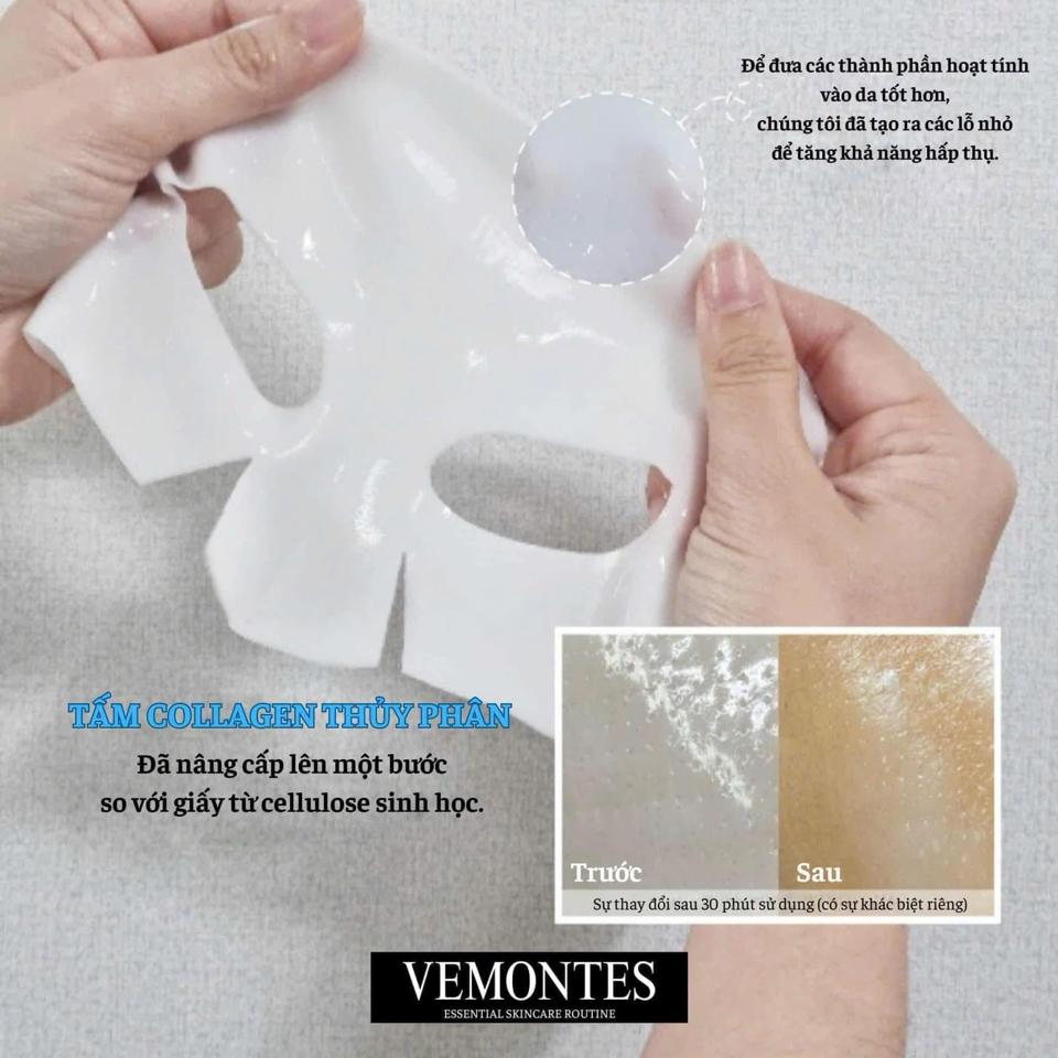 Mặt nạ dưỡng ẩm Collamelt Mask Pack VEMONTES-duoc-ban-tai-Gom Order Authentic - Trang Nguyễn
