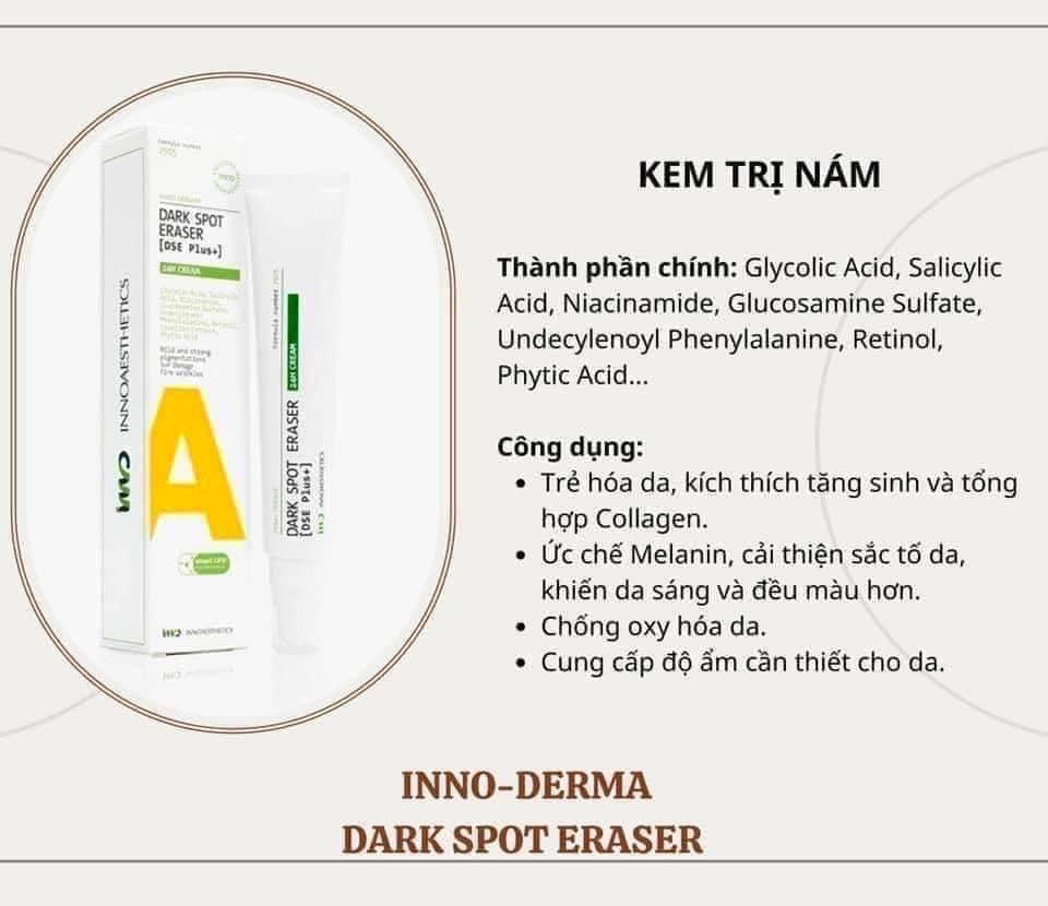 Kem Dưỡng Inno Dark Spot Eraser 24H 50ml-duoc-ban-tai-Gom Order Authentic - Trang Nguyễn