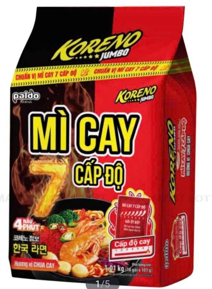 Mì Koreno Chua cay 7 cấp độ-duoc-ban-tai-KOREAN FOOD STATION