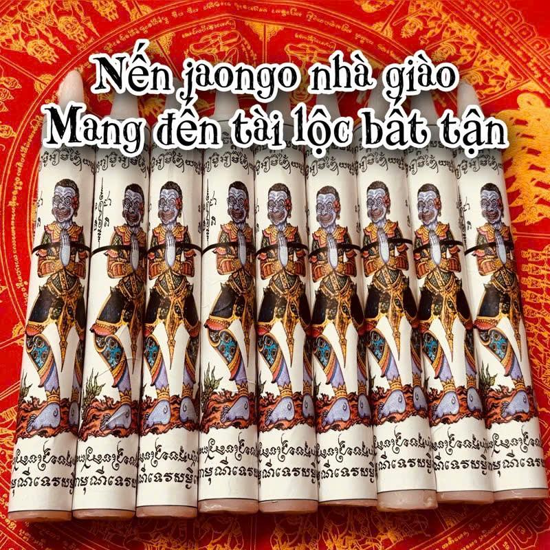 NẾN JAONGO MÀU ĐỎ-duoc-ban-tai-Chili Amulet Tâm Linh Thái Lan
