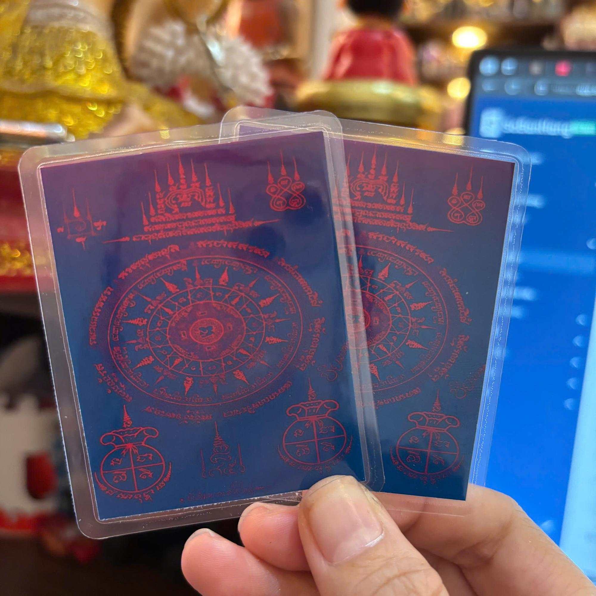 YANT 4 PHƯƠNG 8 HƯỚNG MÀU-duoc-ban-tai-Chili Amulet Tâm Linh Thái Lan