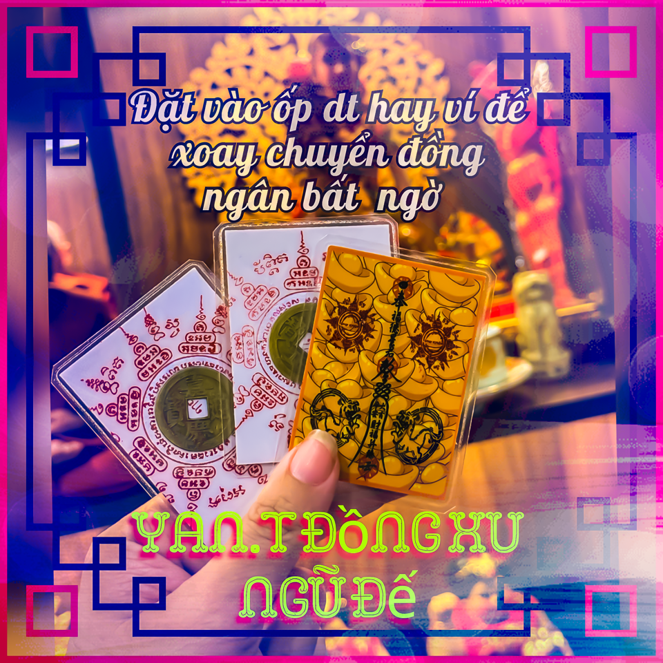 YANT ĐỖNG XU NGŨ ĐẾ-duoc-ban-tai-Chili Amulet Tâm Linh Thái Lan
