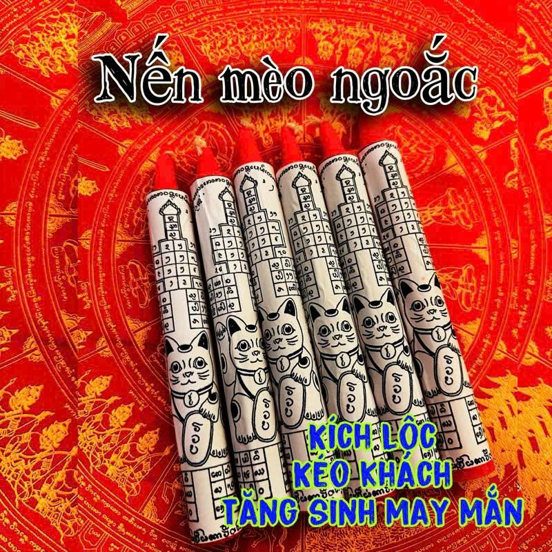  NẾN MÈO NGOẮC CÂY -duoc-ban-tai-Chili Amulet Tâm Linh Thái Lan