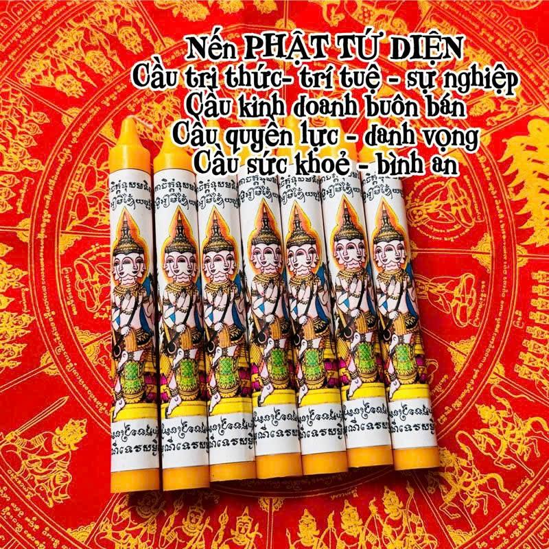 NẾN PHẬT TỨ DIỆN-duoc-ban-tai-Chili Amulet Tâm Linh Thái Lan