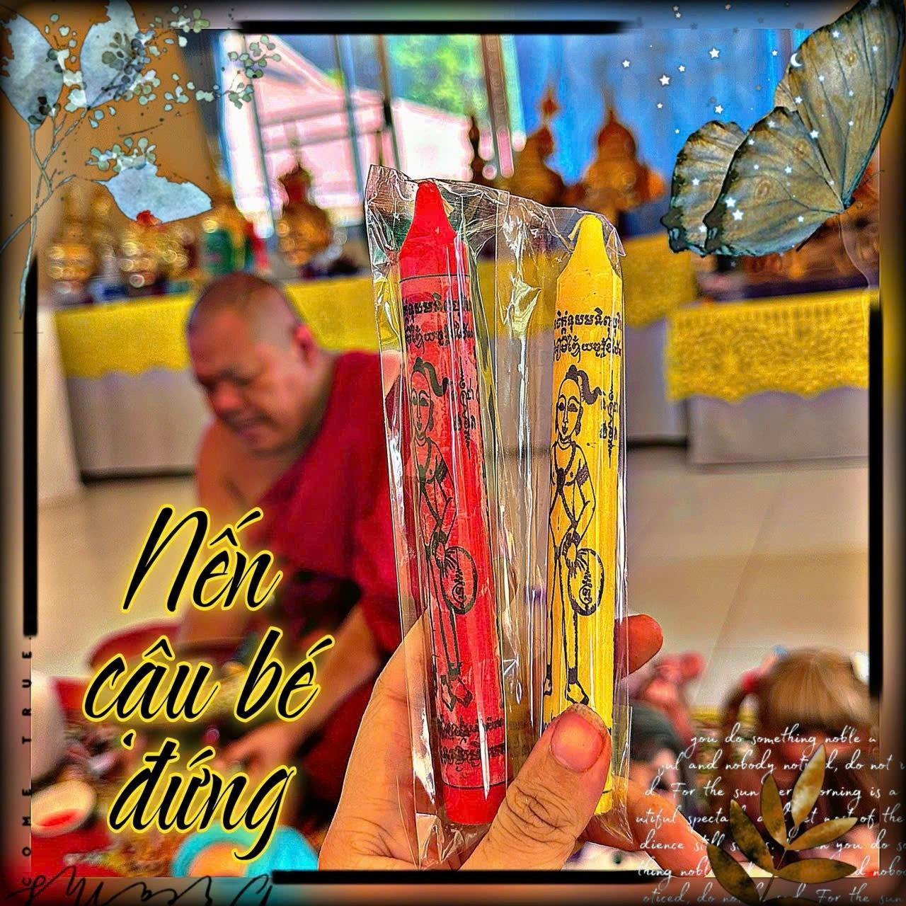 NẾN KUMAN 2 MÀU-duoc-ban-tai-Chili Amulet Tâm Linh Thái Lan
