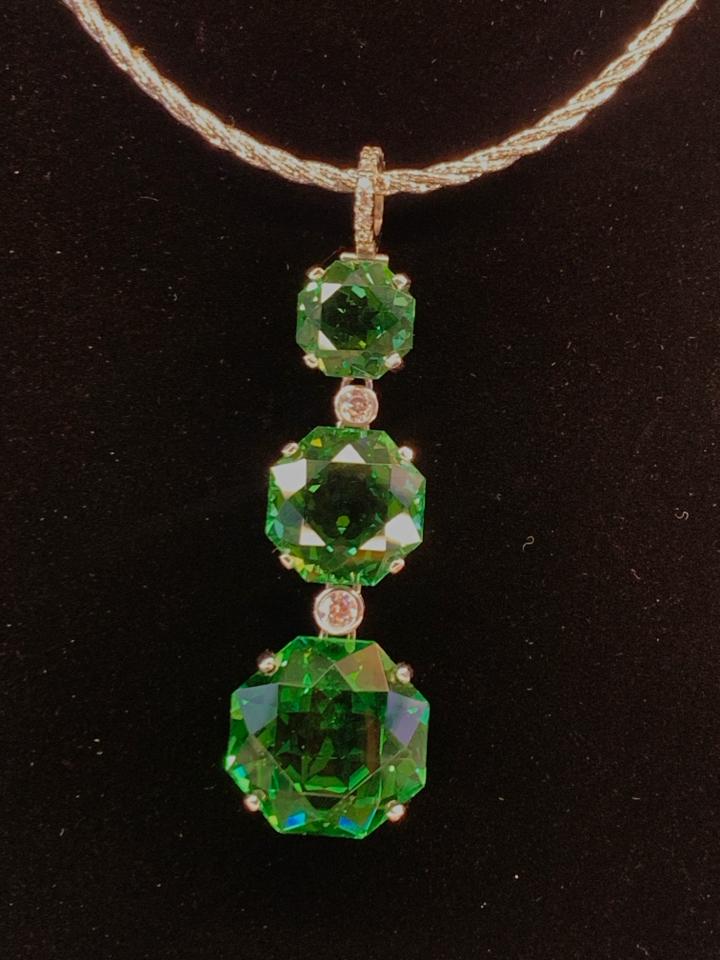 Mặt dây 3 viên Obsidian -duoc-ban-tai-💎 T&T JEWELS 💎
