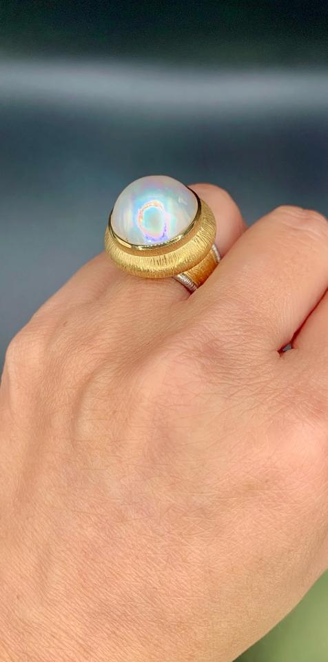 Nhẫn Mabe 19 li kiểu Châu Âu cổ điển -duoc-ban-tai-💎 T&T JEWELS 💎