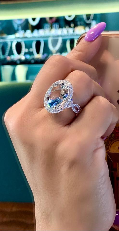 Nhẫn bạc 925 mạ bạch kim đá topaz trắng thiên nhiên -duoc-ban-tai-T&T JEWELS 💍