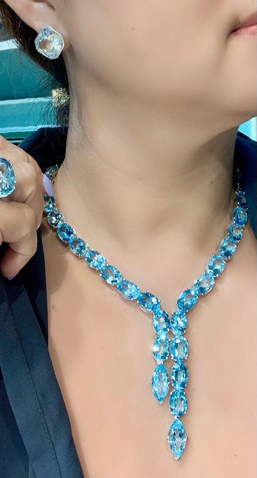 Set Topaz tự nhiên 2 dây 264 ct -duoc-ban-tai-T&T JEWELS 💍