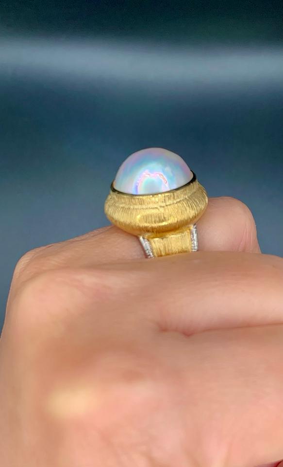 Nhẫn Mabe 19 li kiểu Châu Âu cổ điển -duoc-ban-tai-💎 T&T JEWELS 💎