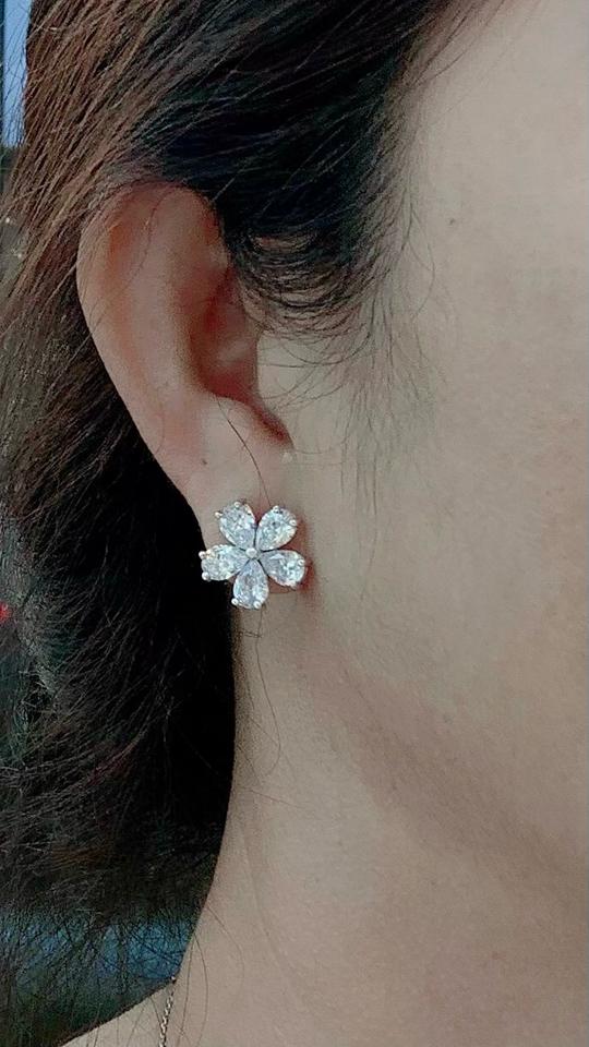 Hoa tai đá xoàn Italy sx -duoc-ban-tai-💎 T&T JEWELS 💎