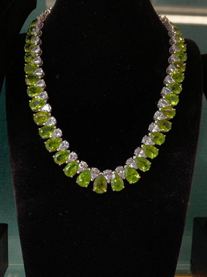 Chuỗi Peridot thiên nhiên 110 ct -duoc-ban-tai-💎 T&T JEWELS 💎