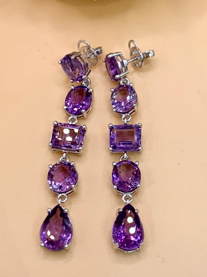 Hoa tai Amethyst 44 cts -duoc-ban-tai-💎 T&T JEWELS 💎