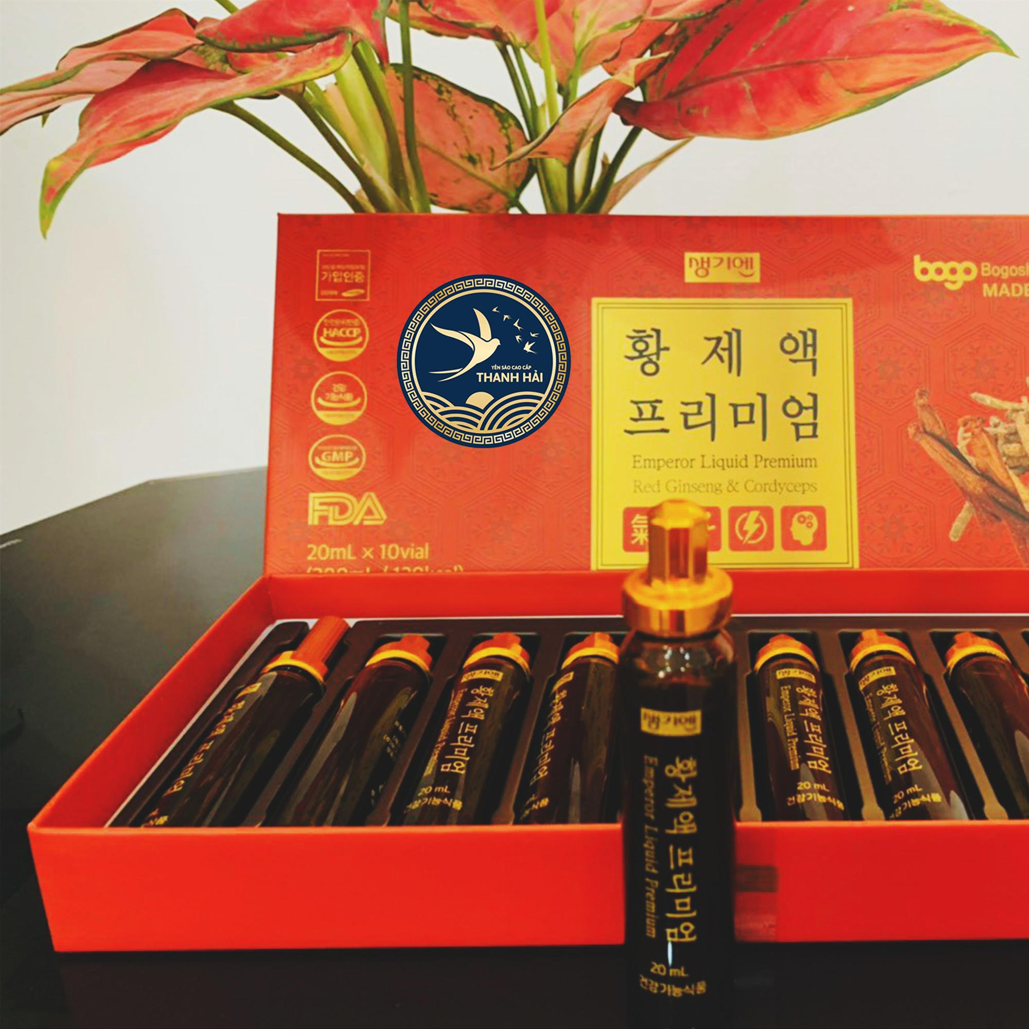 HỒNG SÂM ĐÔNG TRÙNG HOÀNG ĐẾ BOGO-duoc-ban-tai-Yến Sào Thanh Hải