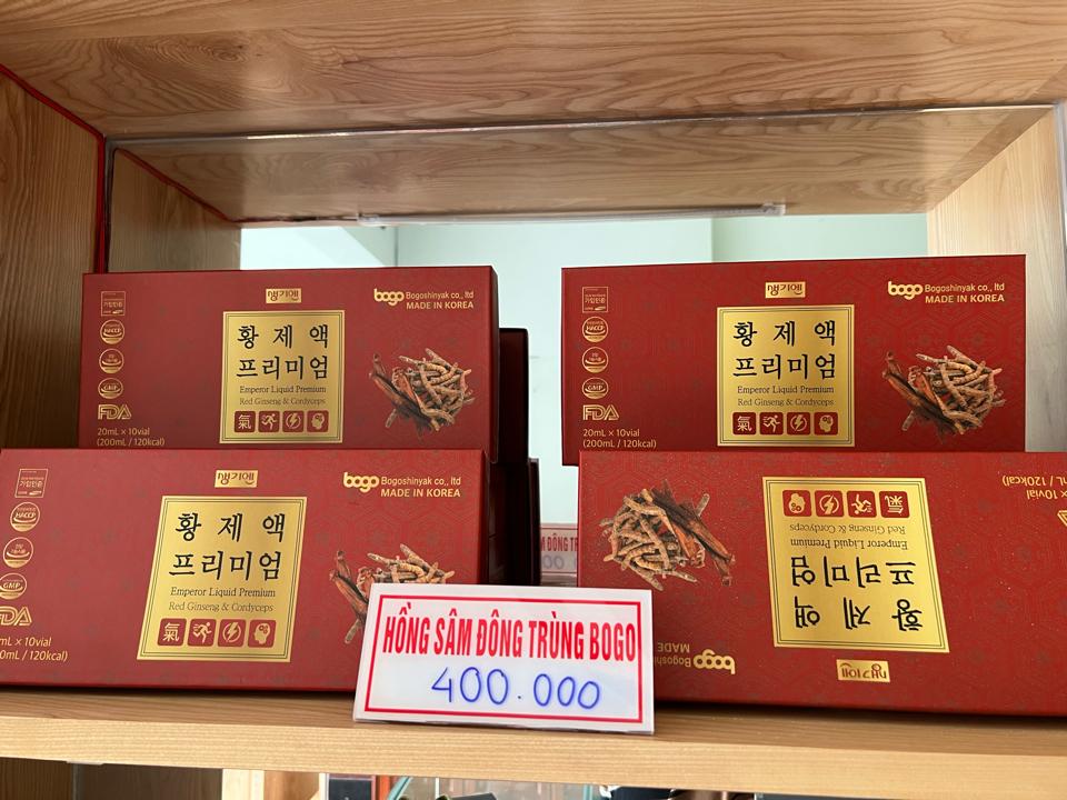 HỒNG SÂM ĐÔNG TRÙNG HOÀNG ĐẾ BOGO-duoc-ban-tai-Yến Sào Thanh Hải