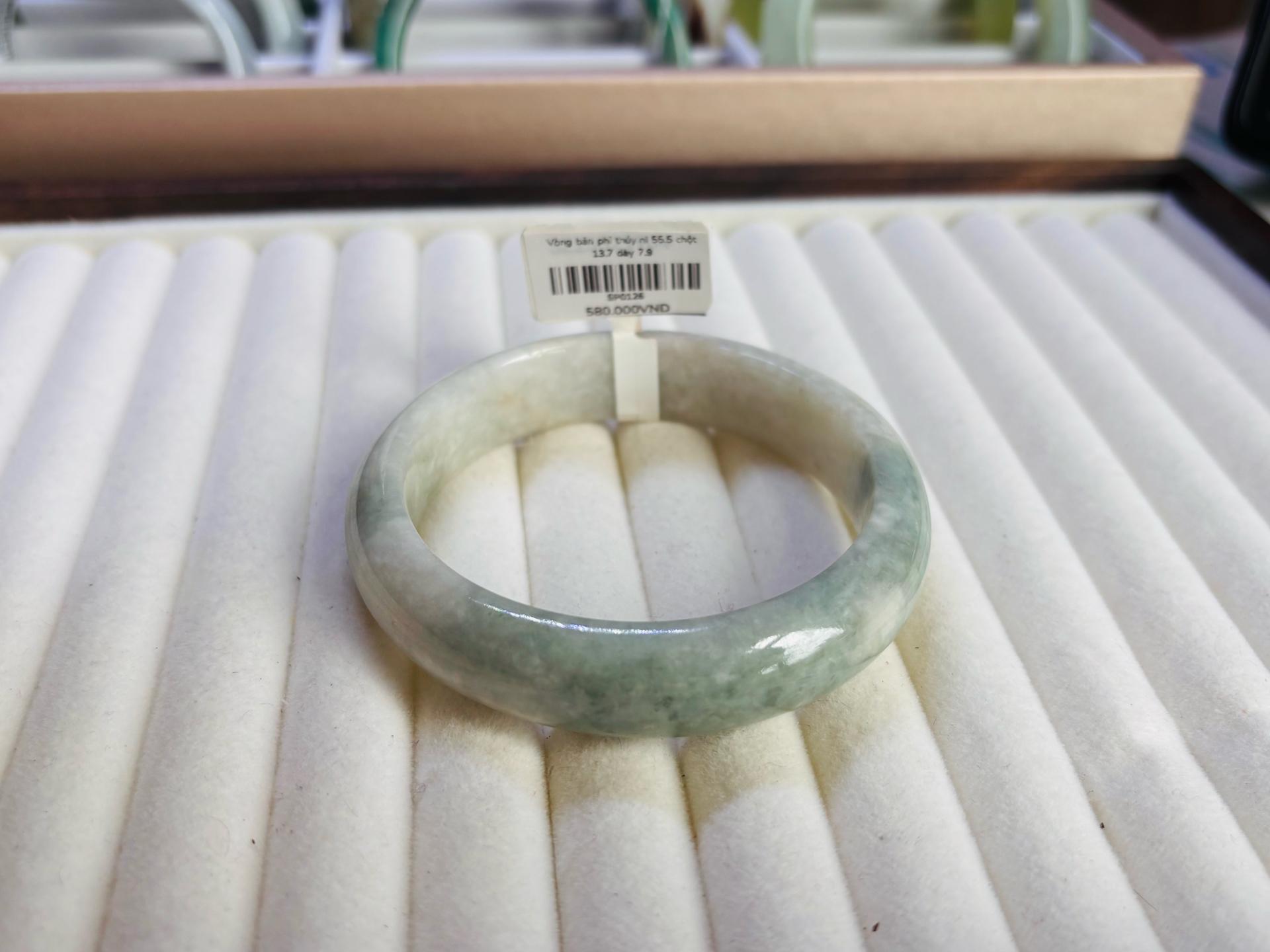 Vòng bản phỉ thúy ni 55.5 chột 13.7 dày 7.9-duoc-ban-tai-Trang sức Bảo Quân Hàn - Japón Bonita Vintage