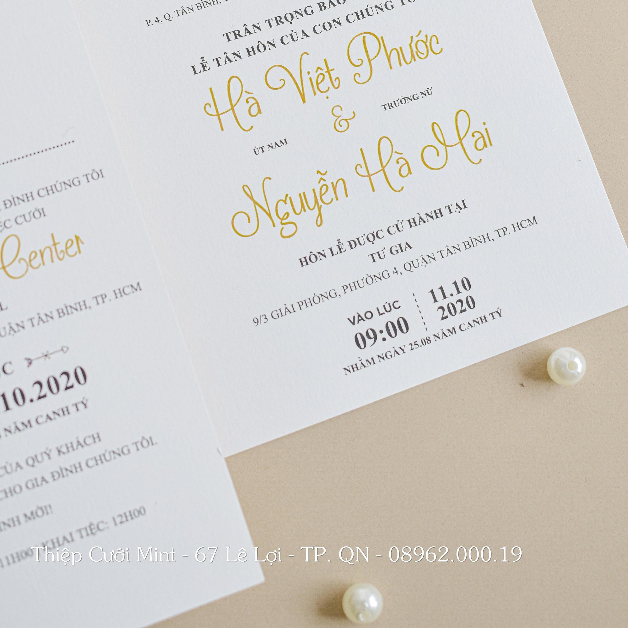 F177 AK KEM-duoc-ban-tai-Thiệp Cưới Mint