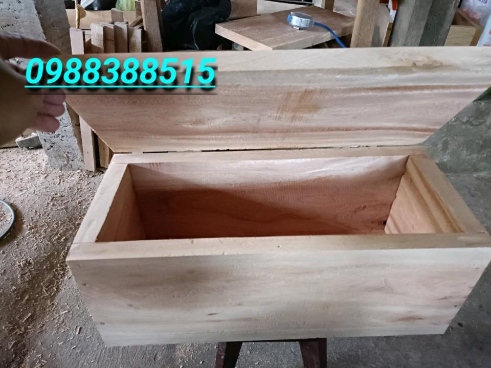 Thùng nuôi ong Dú gỗ dầu U 17*17*40*2-duoc-ban-tai-VẬT TƯ NUÔI ONG VỮNG TOÀN