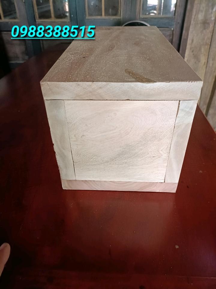 Thùng nuôi ong Dú gỗ mù u 17*17*40*2-duoc-ban-tai-VẬT TƯ NUÔI ONG VỮNG TOÀN