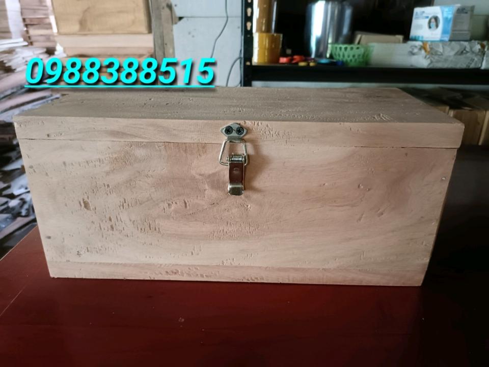 Thùng nuôi ong Dú gỗ dầu U 17*17*40*2-duoc-ban-tai-VẬT TƯ NUÔI ONG VỮNG TOÀN