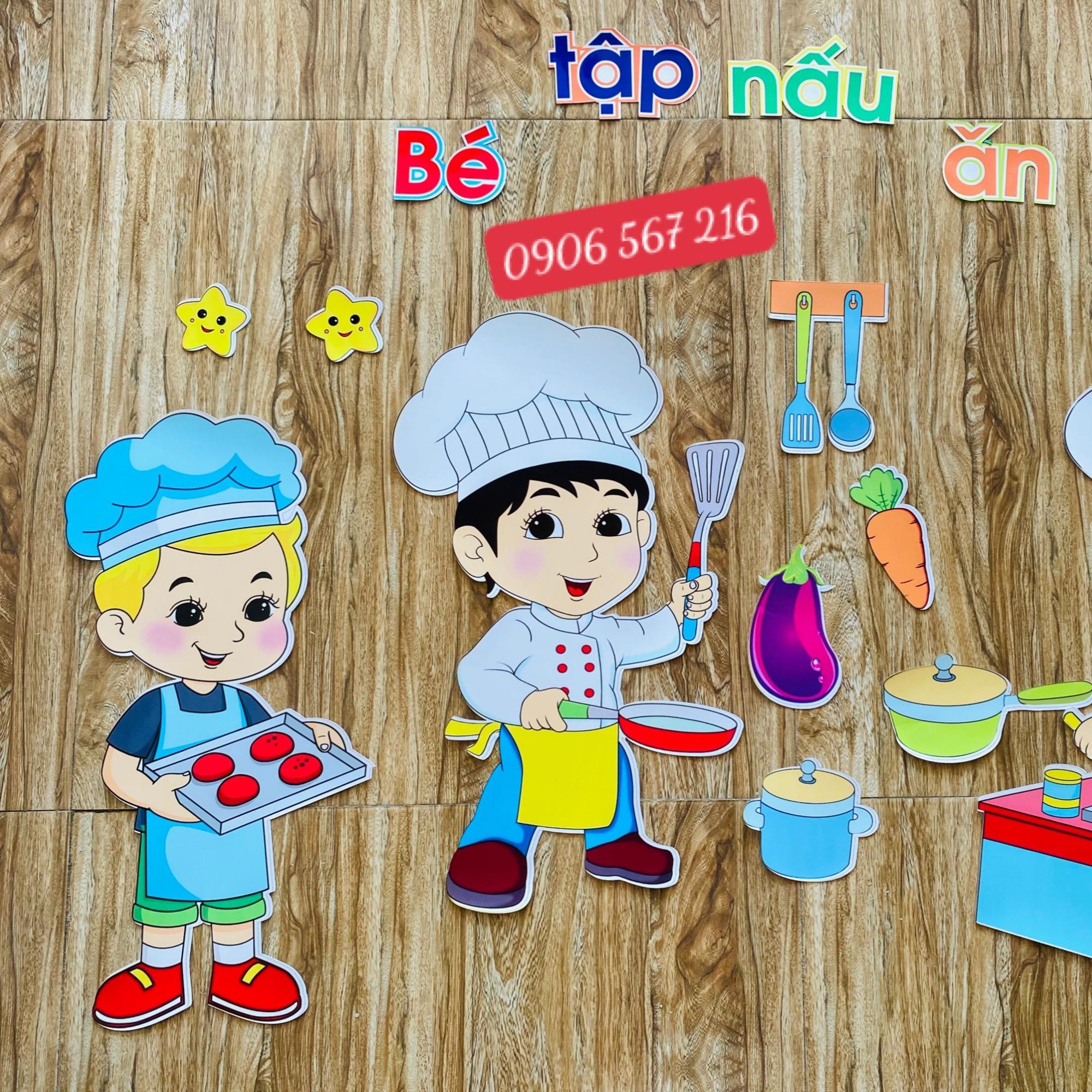 Tranh Decan Cắt Sẵn-duoc-ban-tai-Thế Giới Mầm Non