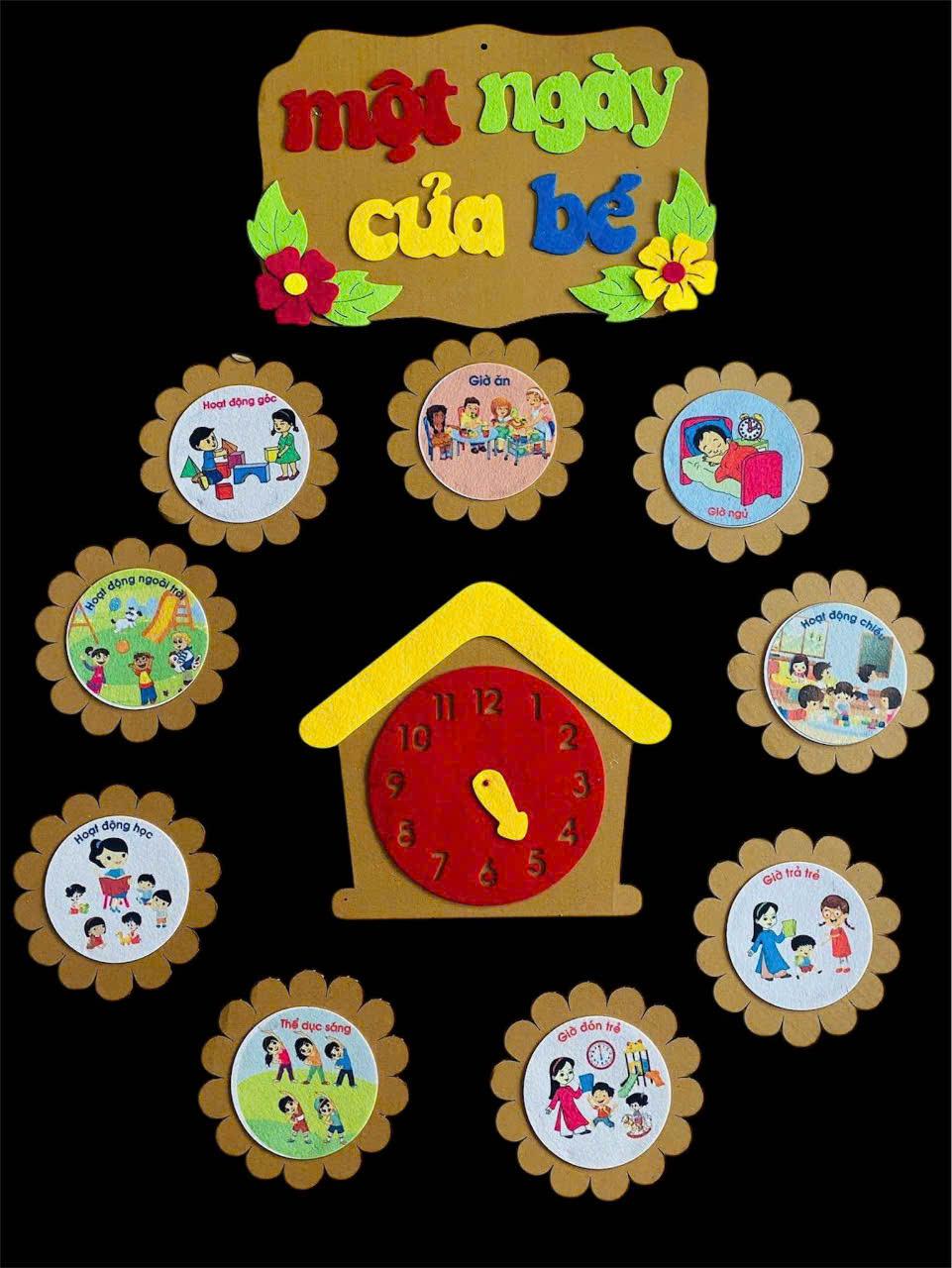 Một Ngày Của Bé Bìa-duoc-ban-tai-Thế Giới Mầm Non