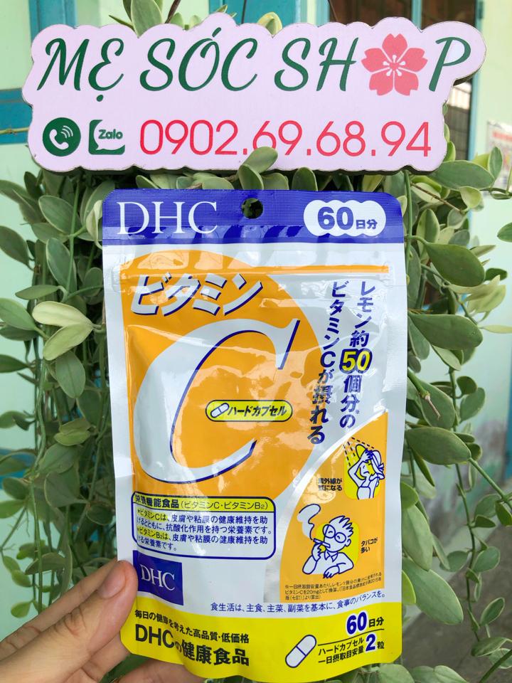 Viên Uống Vitamin C DHC 60 ngày (120v)-duoc-ban-tai-Mẹ Sóc Shop - Hàng Nhật Nội Địa