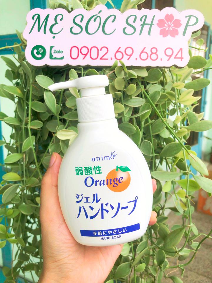 Nước Rửa Tay Rocket Hương Cam 200ml-duoc-ban-tai-Mẹ Sóc Shop - Hàng Nhật Nội Địa
