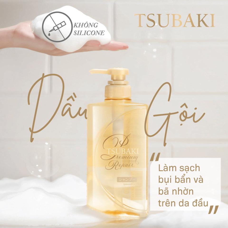 Bộ Gội Xả Tsubaki Phục Hồi Hư Tổn & Ngăn Ngừa Rụng Tóc 490ml (màu vàng)-duoc-ban-tai-Mẹ Sóc Shop - Hàng Nhật Nội Địa